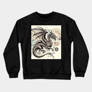 Oriental dragon Crewneck Sweatshirt